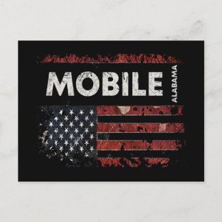Mobile Alabama Vykort