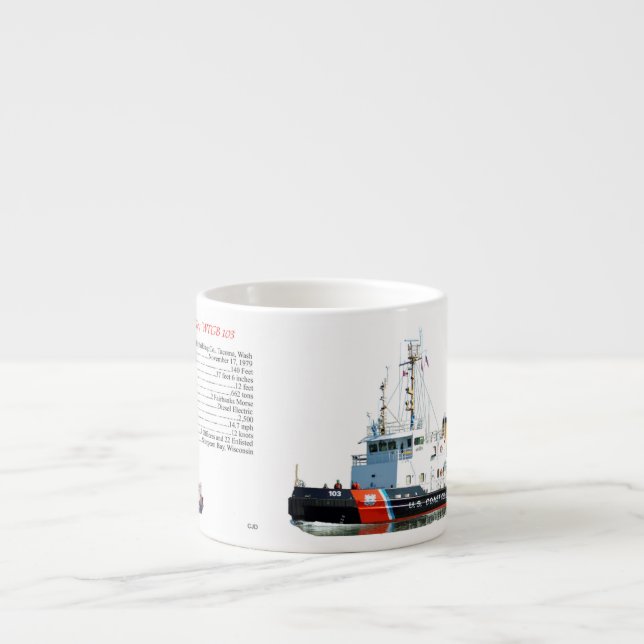Mobile Bay espressomugg (Framsidan)
