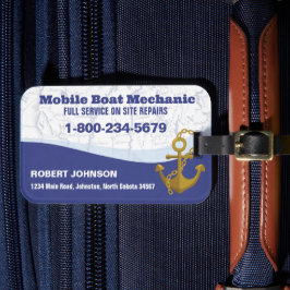 Mobile Boat Mechanic Bagagebricka