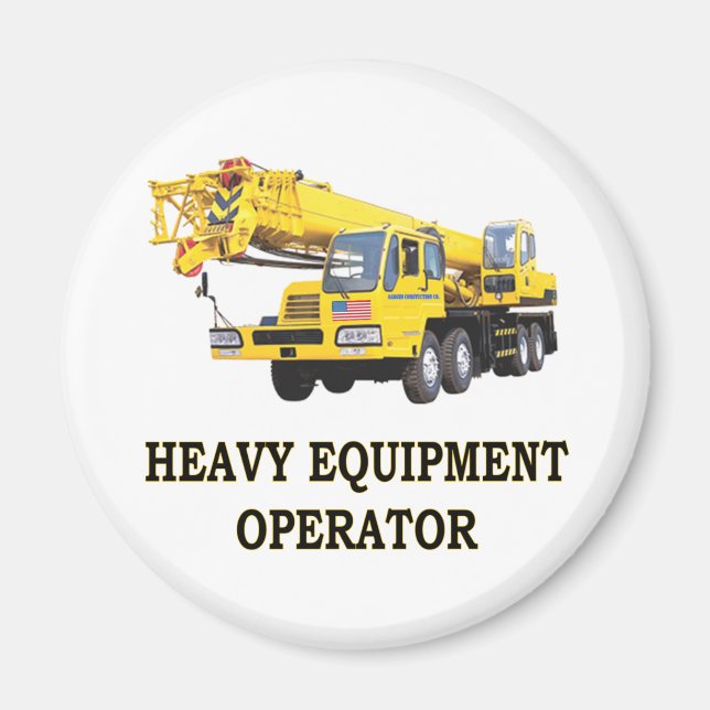MOBILE CRANE MAGNET (Framsidan)