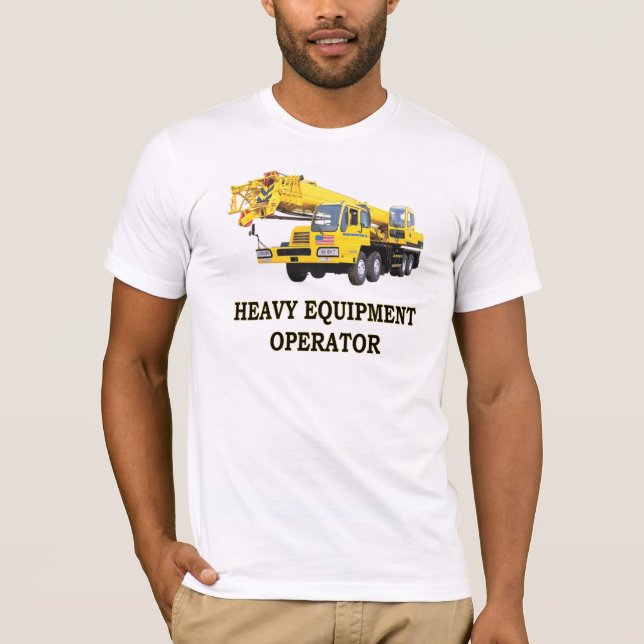 MOBILE CRANE T SHIRT (Framsida)