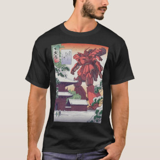 Mobile Kostym Gundam Char Japansk Edo Giclee T Shirt