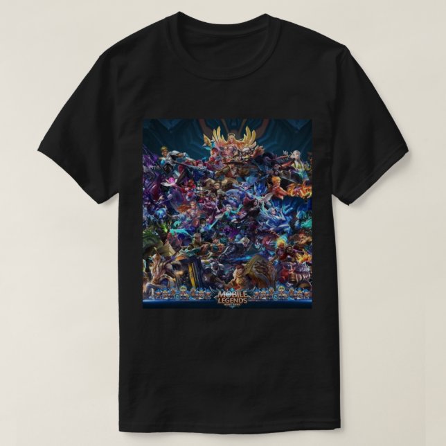 Mobile Legends Bang Bang T Shirt (Design framsida)