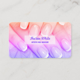 💅🏻 Mobile Nail Tech QR Visitkort