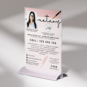 Mobile Notary Loan Signing Agent Photo Business Reklamblad
