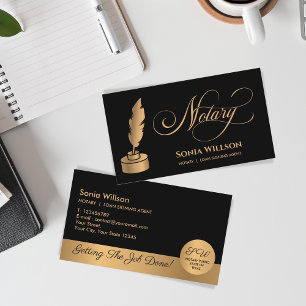 Mobile Notary & Loan Signing Agent Rosa Agate Flye Visitkort