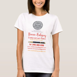 Mobile Notary Public T Shirt