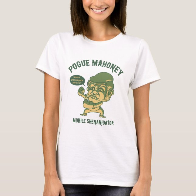 Mobile Shenanigator T Shirt (Framsida)