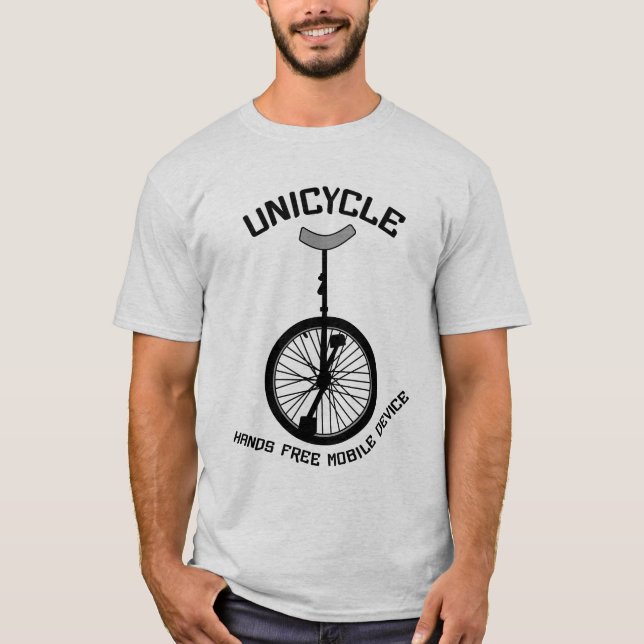 Mobilenhet böjd t shirt (Framsida)