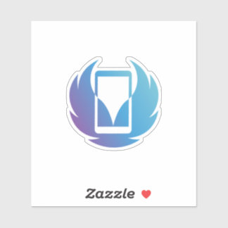 Mobiletikett Klistermärken