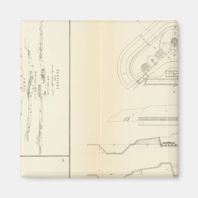 Mobilförsvar Alabama Magnet (Framsidan)