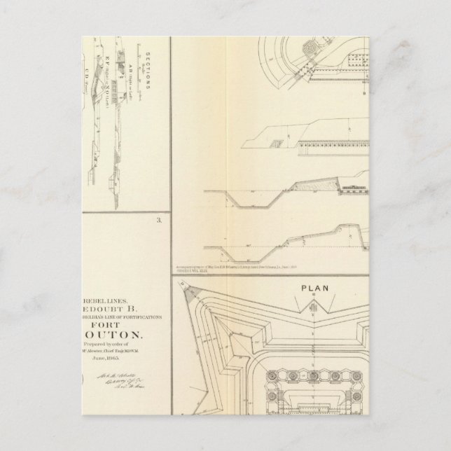 Mobilförsvar Alabama Vykort (Framsida)