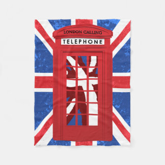 Mobilt bås för engelska, facklig jackullfilt fleecefilt