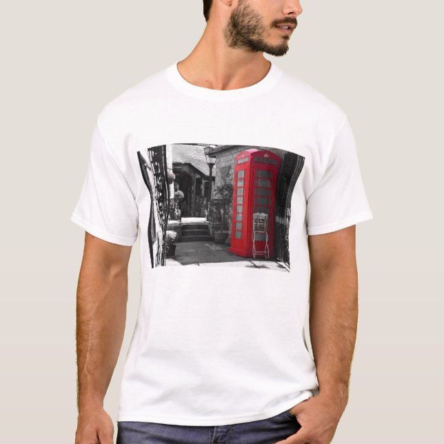 Mobilt bås för engelska t shirt (Framsida)