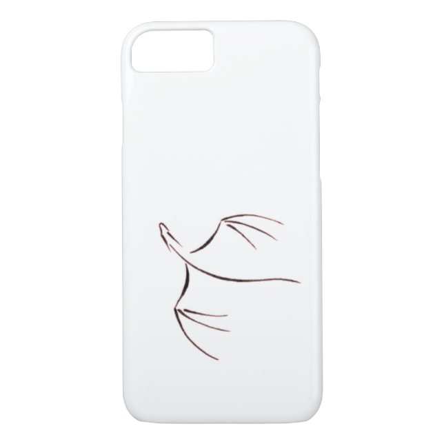 Mobilt fodral för drake Case-Mate iPhone skal (Baksida)