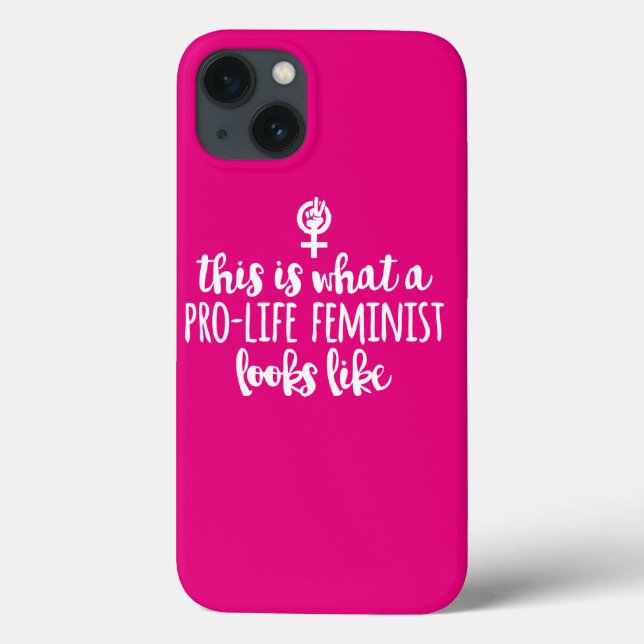 Mobilt fodral för Pro-Liv feministiska iPhone 6 (Baksida)