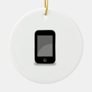 Mobiltelefon Julgransprydnad Keramik