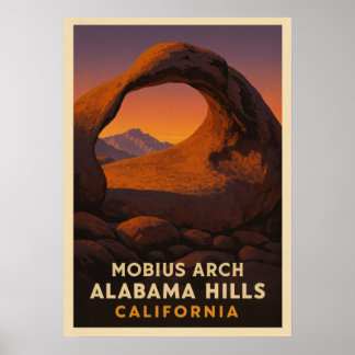 Mobius Arch Alabama Backe California V01 Poster