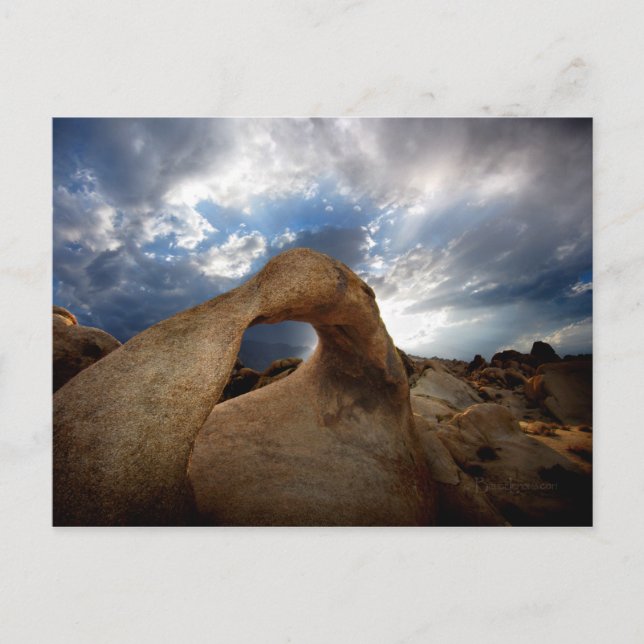 Mobius Arch Sunset - Alabama Backe Vykort (Framsida)