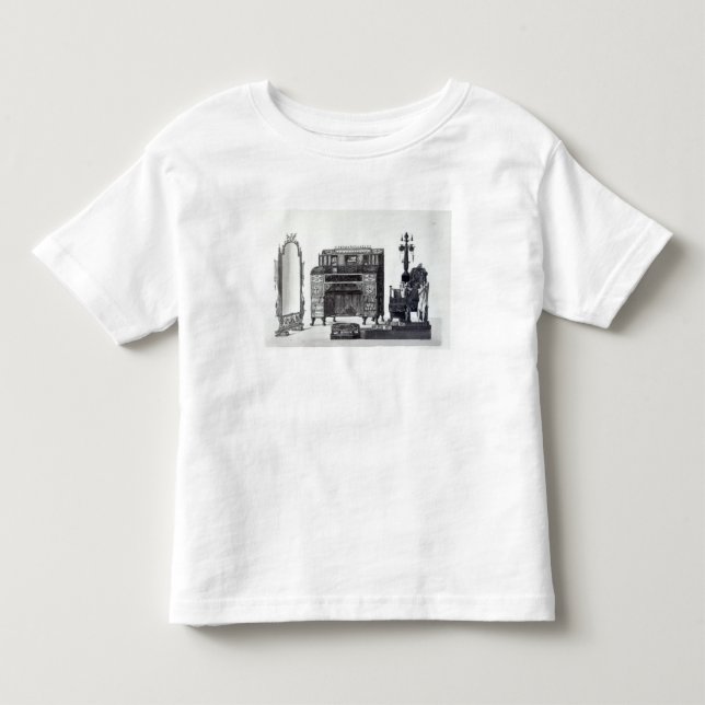 Möblemang i den Grecian stilen T-shirt (Framsida)