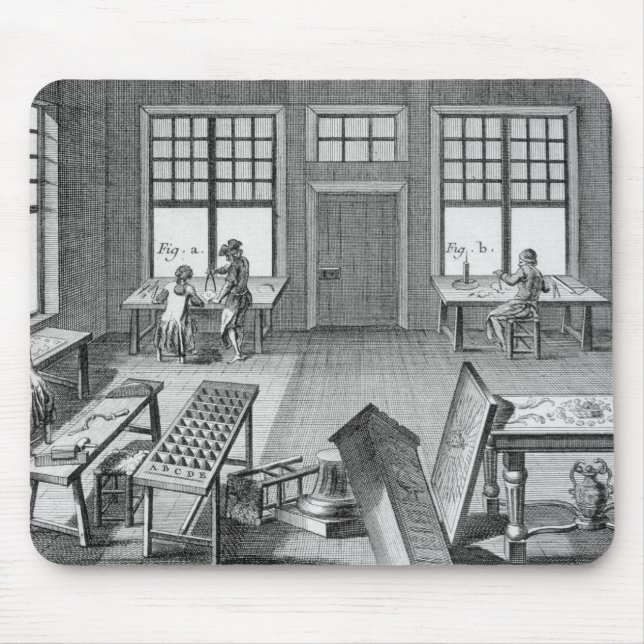 Möblemanginlayers seminarium, från 'Encyclopen Musmatta (Framsidan)