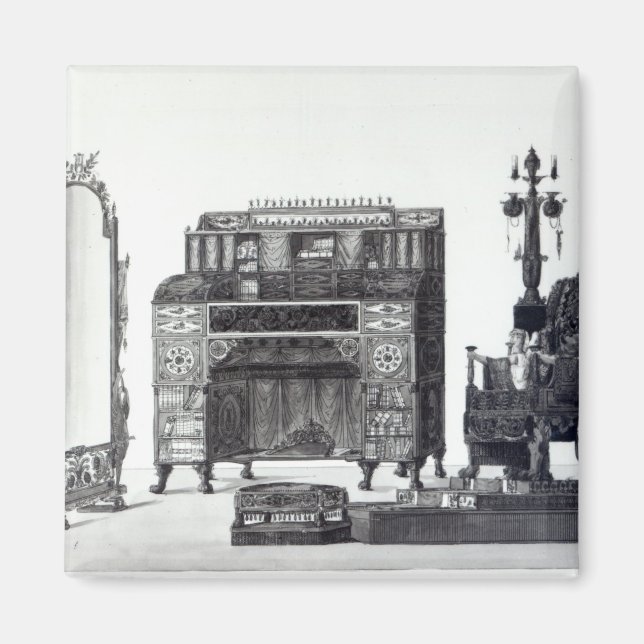 Möbler i Grecian Stil Magnet (Framsidan)