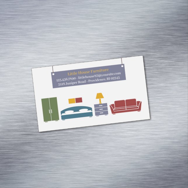 Möbler Magnetiska Visitkort (In Situ)