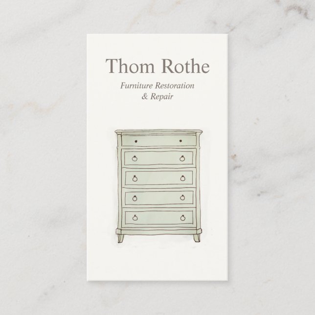 Möbler Reparation, Refinishing och Reparation Cal (Framsida)