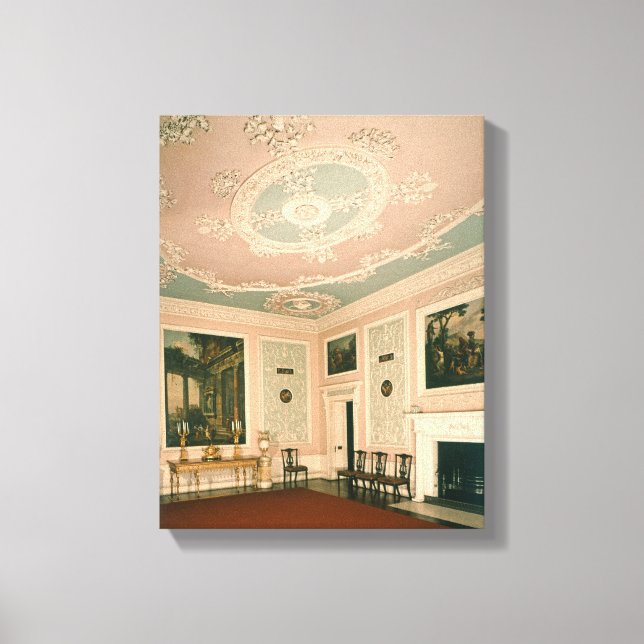 Möbler till matrum, 1767 canvastryck (Framsida)