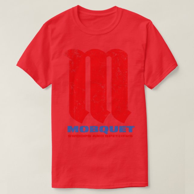 Mobquet-datorer och -högtalare t shirt (Design framsida)