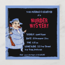 Mobster Chef svartmördare Mystery bjudande