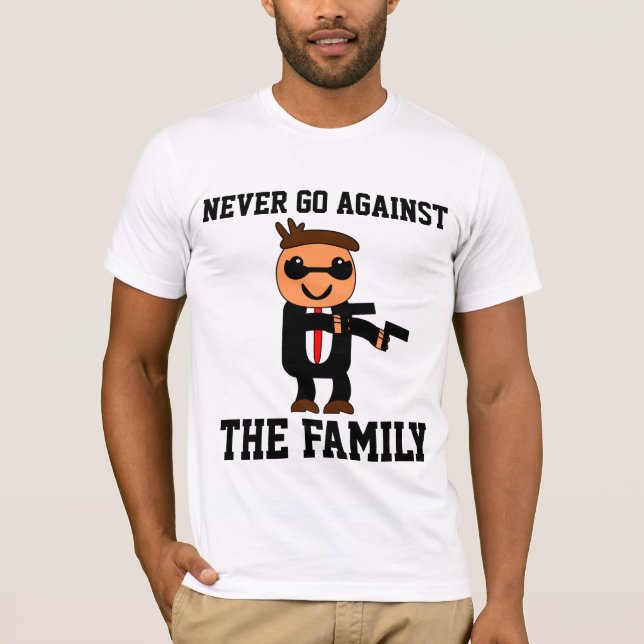 MOBSTER GANGSTER MAFIA Funny T-Shirts (Framsida)