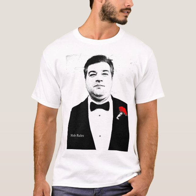 Mobster härskar utslagsplatsen t-shirt (Framsida)