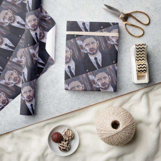 Mobster-målningen av Alfred Fox Presentpapper (Hantverk)