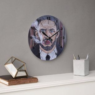 Mobster-målningen av Alfred Fox Stor Klocka