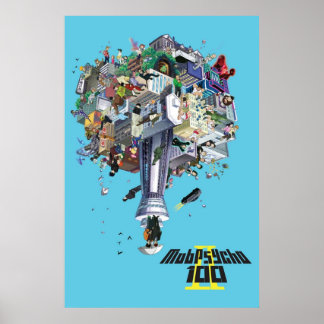 Mobster Psycho 100 Säsong 2 Poster