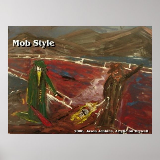 MOBSTER STIL POSTER (Framsidan)