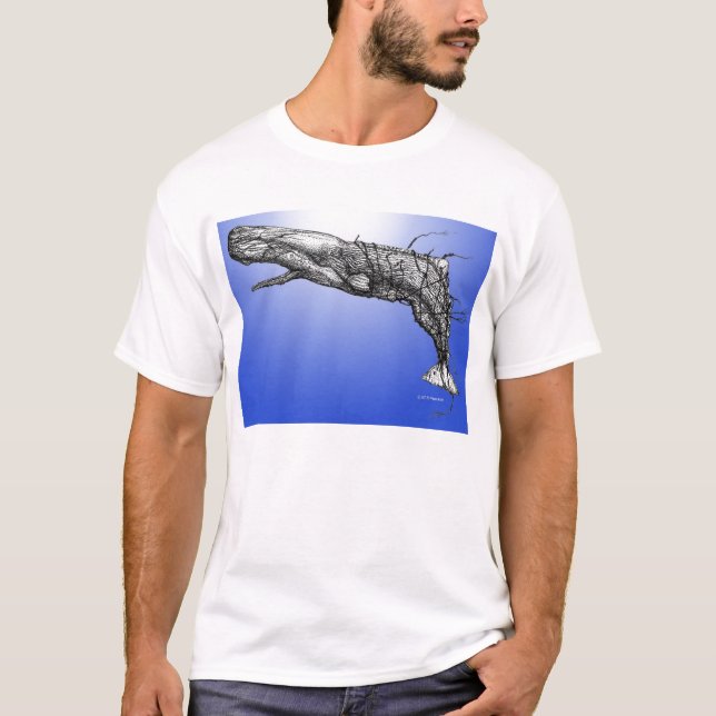 Moby deckareT-tröja Tee Shirt (Framsida)