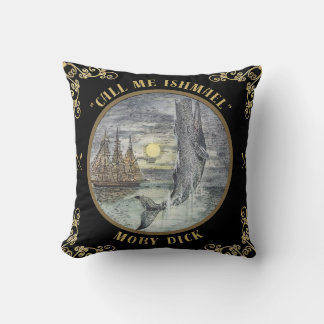 Moby Dick Quote Pillow Kudde