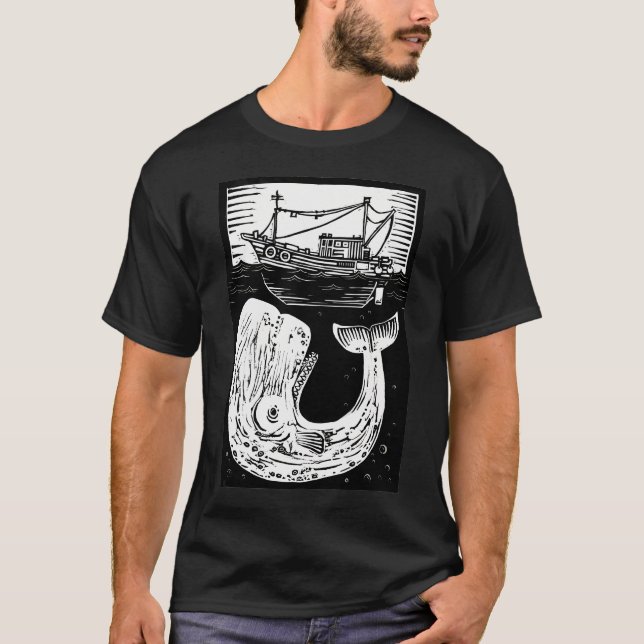 Moby Dick T Shirt (Framsida)