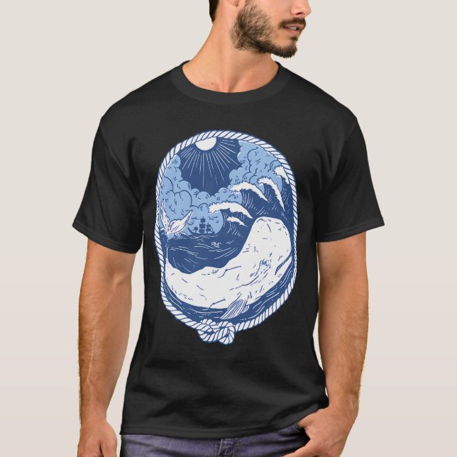 Moby dick t shirt (Framsida)