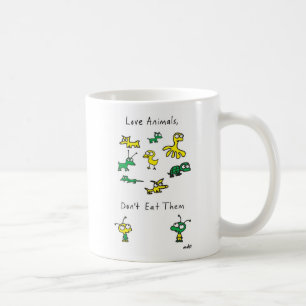 Mobys kärlekdjur, äter inte dem muggen kaffemugg