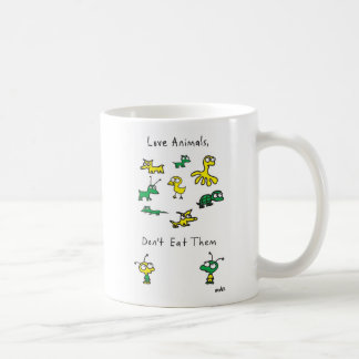 Mobys kärlekdjur, äter inte dem muggen kaffemugg
