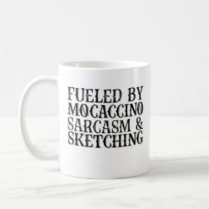 Mocaccino Sarcasm och skal Kaffemugg