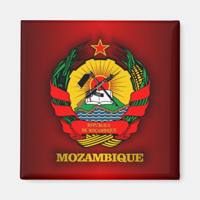 Moçambique COA Magnet (Framsidan)