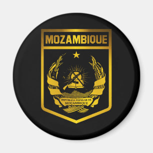 Moçambique Emblem Magnet