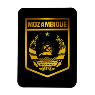 Moçambique Emblem Magnet
