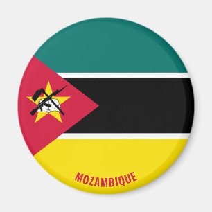 Moçambique Flagga Charming Patriotic Magnet