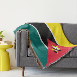 Moçambique flagga filt