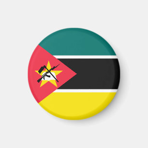 Moçambique flagga magnet